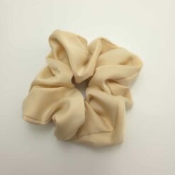 Λαστιχάκι Μαλλιών Σούρα Scrunchie, Μπεζ