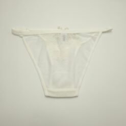 Γυναικείο Διχτυωτό Εσώρουχο Σλιπ Διάφανο, Λευκό