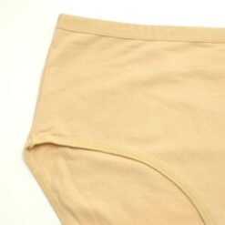 Γυναικείο Βαμβακερό Εσώρουχο Σλιπ Plus Size, Μπεζ