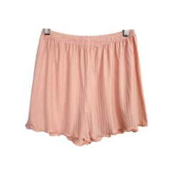 Γυναικείο Σετ Babydoll Ριπ Τοπάκι και Σορτσάκι Slim Fit, Σομόν